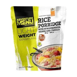 Adventure Menu - Lightweight Reisbrei mit Erdbeere Mango Vanille