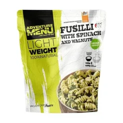 Adventure Menu - Lightweight Fusilli mit Spinat und Walnüssen