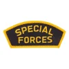 ASMC - Abzeichen Special Forces Cap schwarz-goldfarben