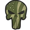ASMC - 3D Patch Punisher Waving US Flag