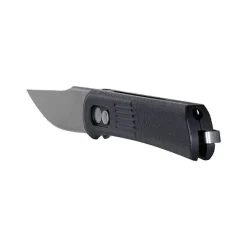 Böker plus - Taschenmesser Alluvial Satin schwarz silberfarben
