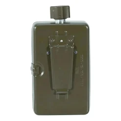 Bundeswehr Original - BW Taschenlampe zweifarbig oliv gebraucht