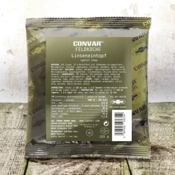 Convar-7 - Feldküche Flex gefriergetrocknet Linseneintopf