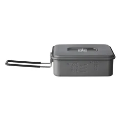 Esbit - Topf Outdoor Aluminium eckig 1.2 L