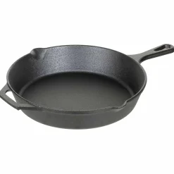 Fox Outdoor - Outdoor Bratpfanne Gusseisen mit Griff 30 cm