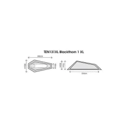 Highlander - Zelt Blackthorn XL 1 Person