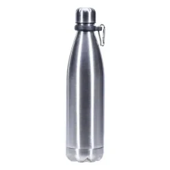 KH Security - Hidden Safe Edelstahlflasche silberfarben