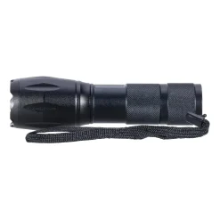 KH Security - Stablampe LED Deluxa Military Torch schwarz