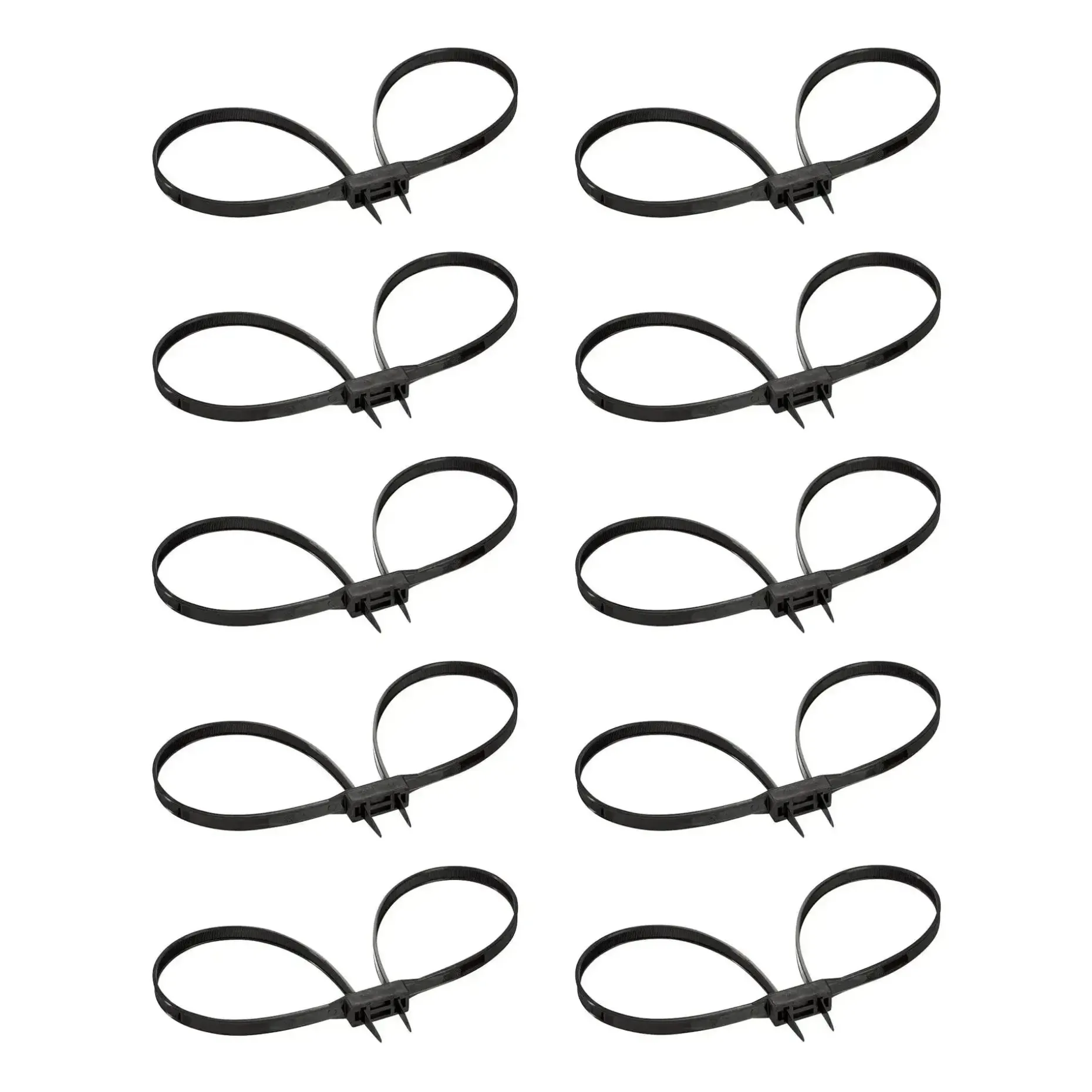 MFH - Kunststoffhandschellen 10er Pack