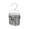 MFH - Schwed. Kochset M40 3-teilig Edelstahl