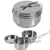 Mil-Tec - Tschechisches Kochgeschirr Edelstahl 2er Set