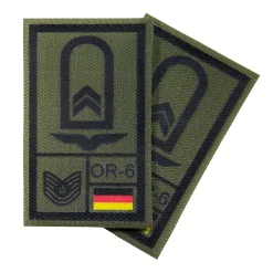 NfD - BW Rangabzeichen International bedruckt Luftwaffe Klett für KBS SK