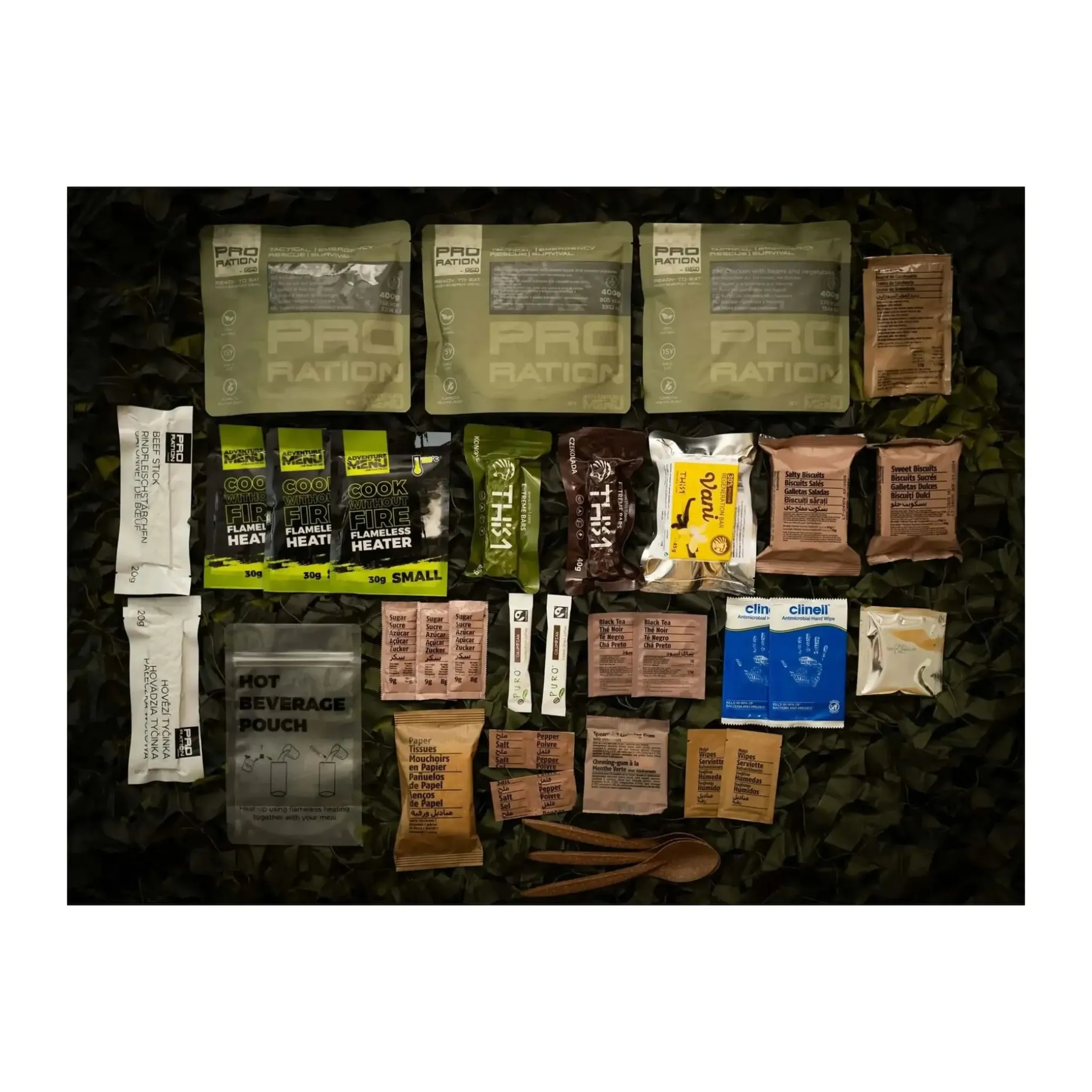 Pro-Ration - Tagesration Ultimate Tactical Ration Full Day Menü 5