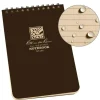 Rite in the Rain - Notizblock Spiralbindung oben braun