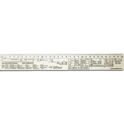 Standardgraph - Taktiklineal 30 cm