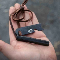 Survival Stuff - Feuerstahl HEXA klein schwarz
