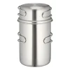 Tatonka - Edelstahlbecher Handle Mug Set 850 ml
